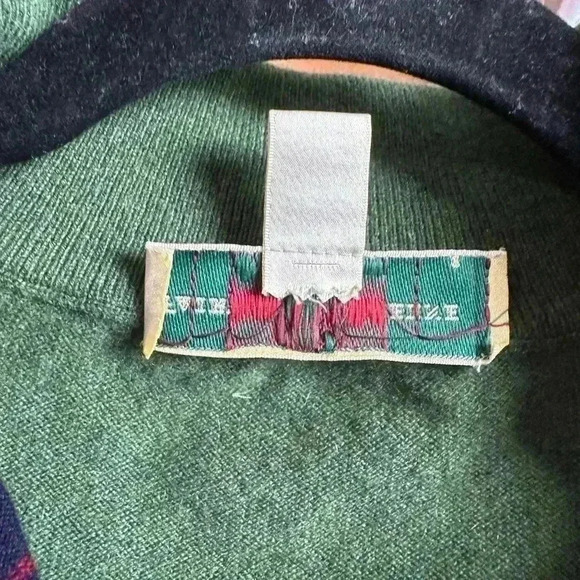 Fairway & Greene 100% Italian Cashmere 1/4 Zip - Men’s Size Medium - Picture 7 of 8